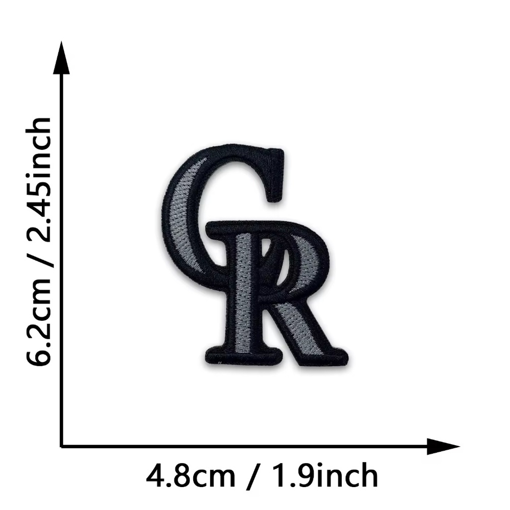 Vintage Colorado Rockies MLB Patches DIY Baseball All Teams Embroidered COL